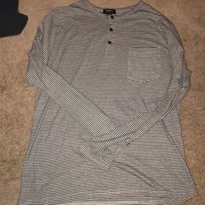 Never worn Forever 21 Striped long sleeve shirt